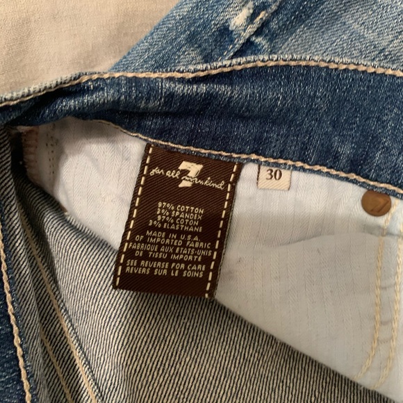 jean shorts - Picture 2 of 4